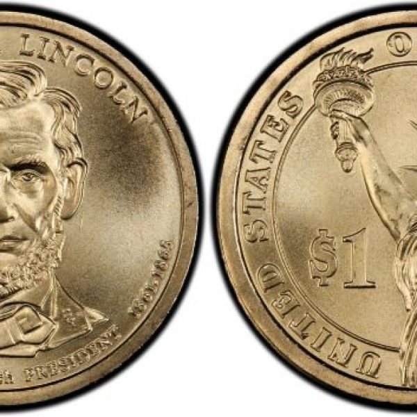 2010 Abraham Lincoln D Single Presidential Dollar
