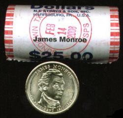 2008 James Monroe Dollar Roll Philadelphia