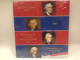 2007 Presidential Mint Set