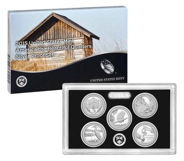 2015 Silver Proof Quarters Set