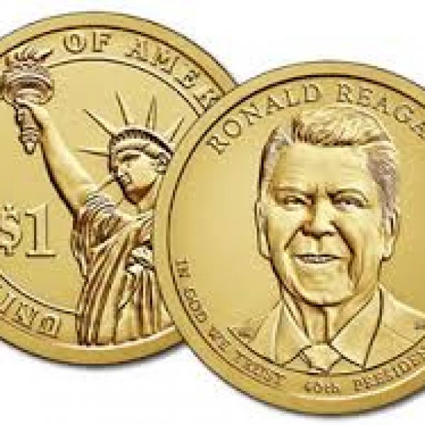 2016 Ronald Reagan D Single Presidential Dollar