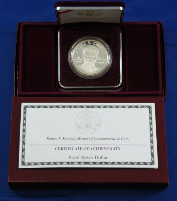 1998-S Robert F. Kennedy Proof Dollar Commemorative