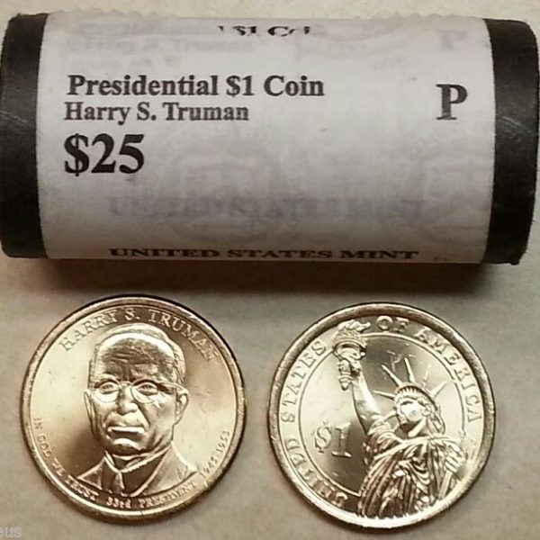 2015 Harry S. Truman Dollar Roll Philadelphia