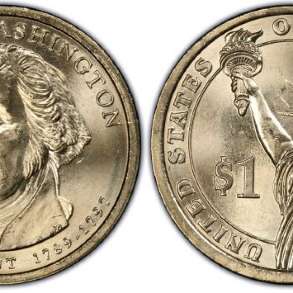 2007 George Washington D Single Presidential Dollar