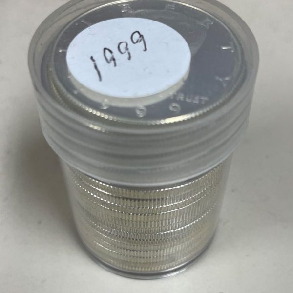 1999 silver proof kennedy roll