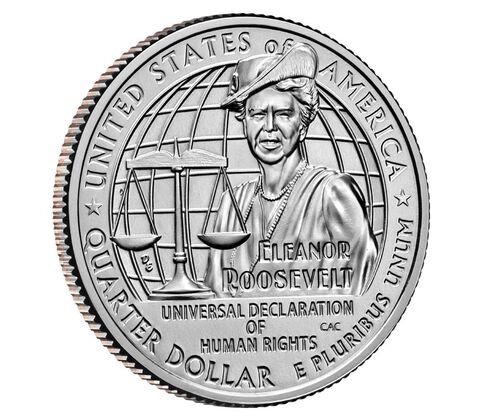 2023 Eleanor Roosevelt American Women Full Roll - Denver