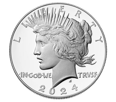2024 Peace Dollar Proof San Francisco - Image 2