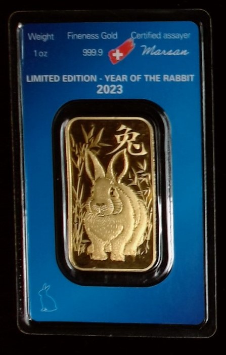 Argor-Heraeus Swiss Gold Bar 1oz.