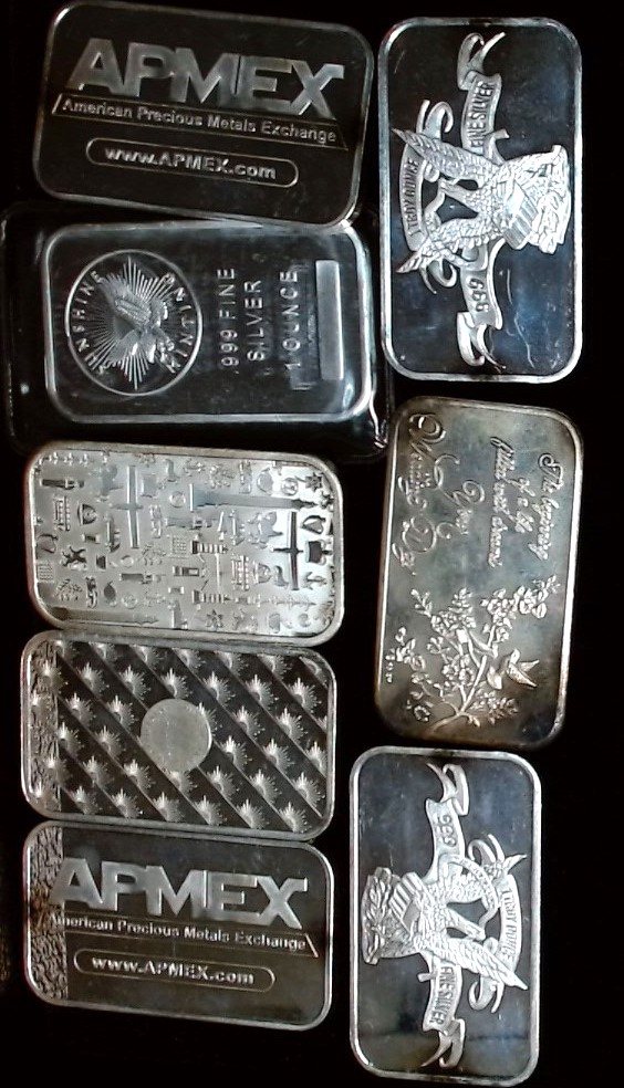 1oz Silver Bar