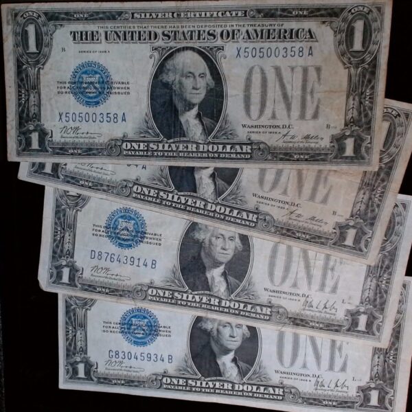 1928 Silver Certificates $1 Note