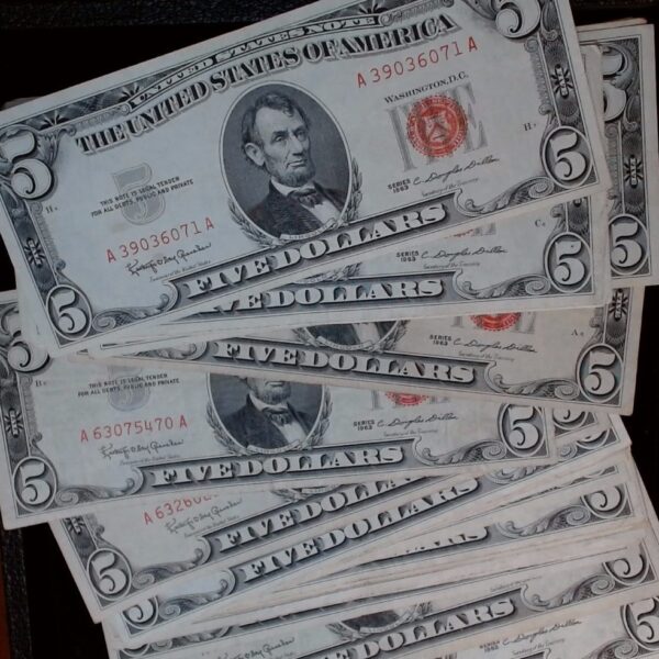 1963 Red Seal Fives VF
