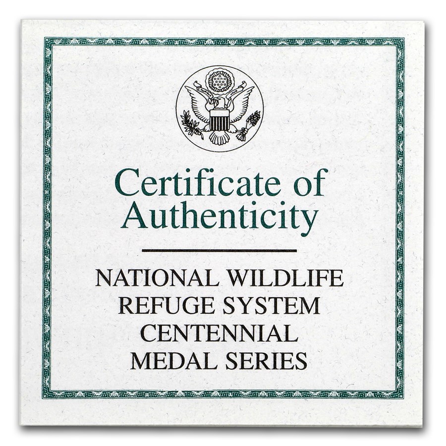 2003 US Mint National Wildlife Refuge System Centennial Silver Medal - Image 7