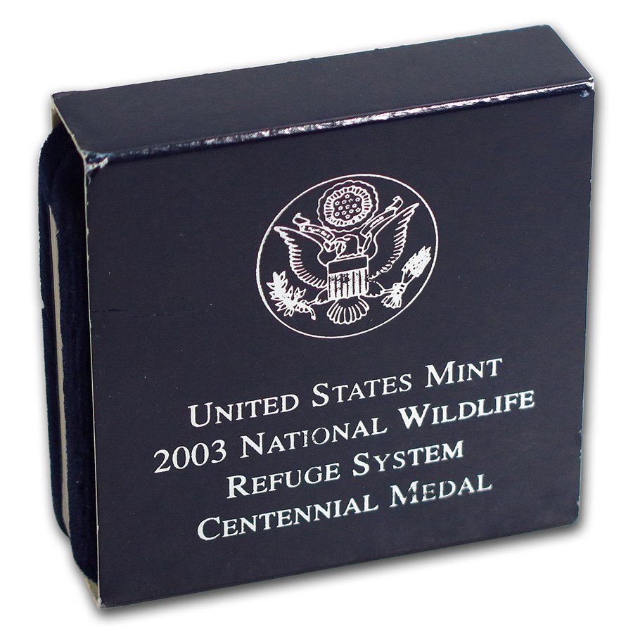 2003 US Mint National Wildlife Refuge System Centennial Silver Medal