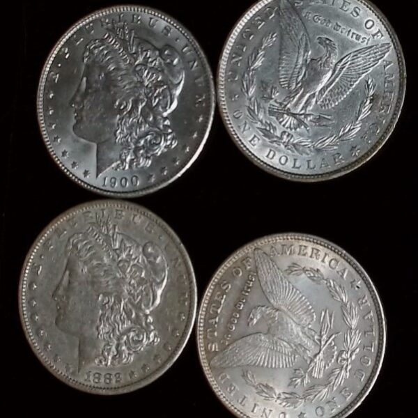 Pre-1921 Silver Slider Morgans AU+