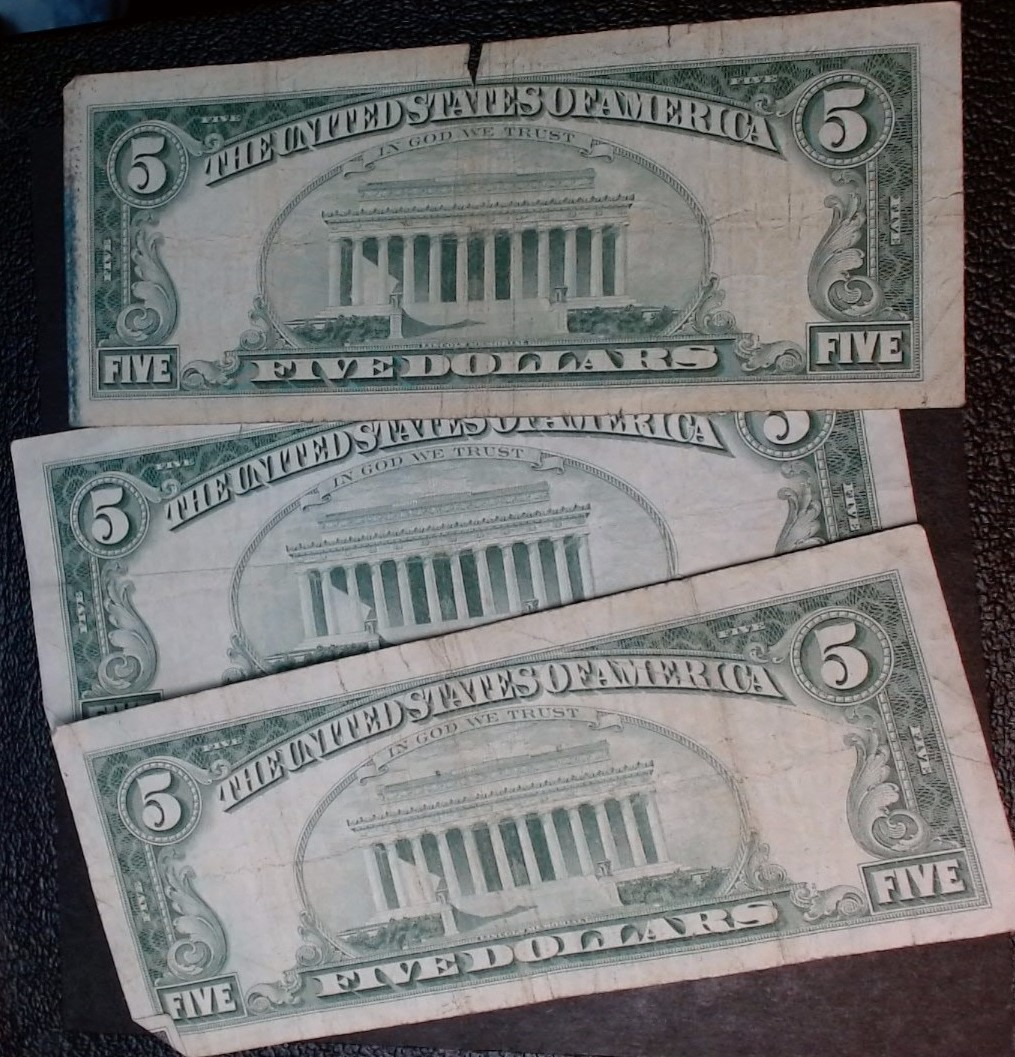 1963 Red Seal $5 Star Note Cull - Image 2