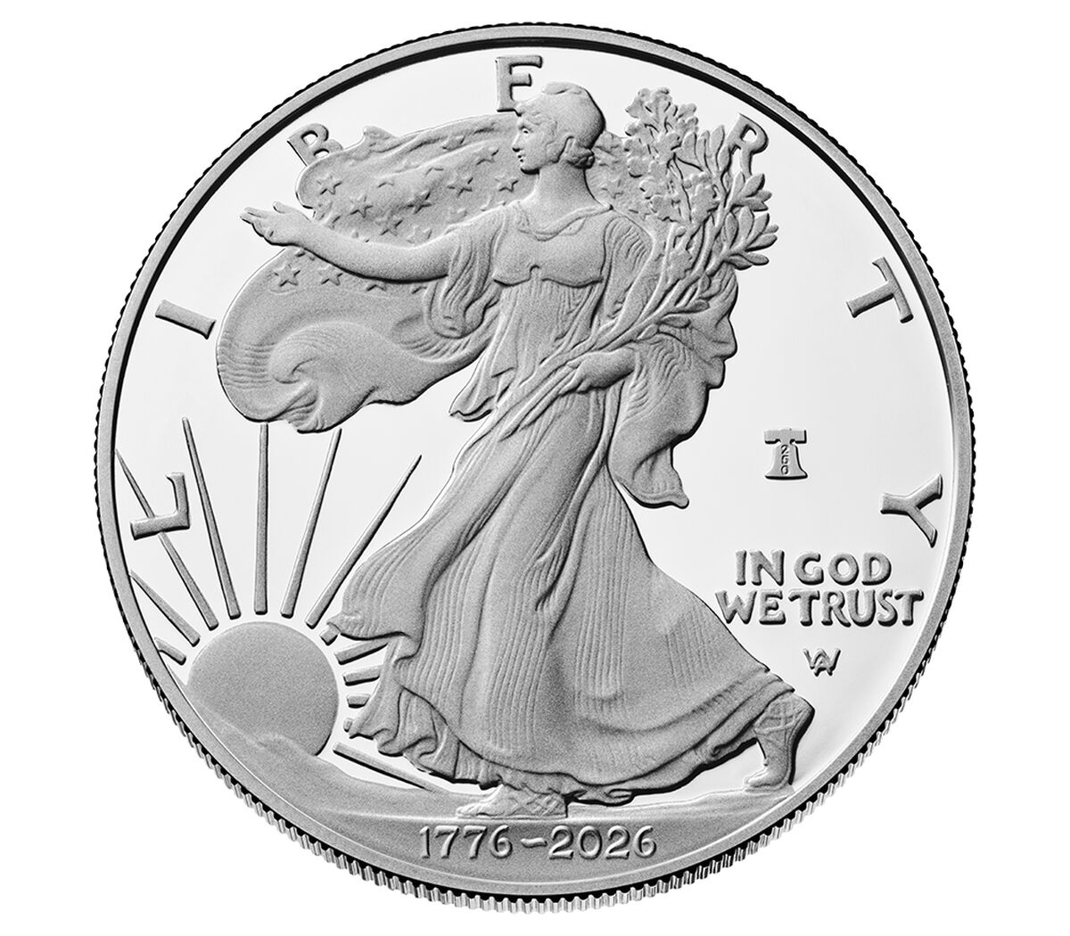 2026-W Proof Silver American Eagle SemiQuincentennial! - Image 3