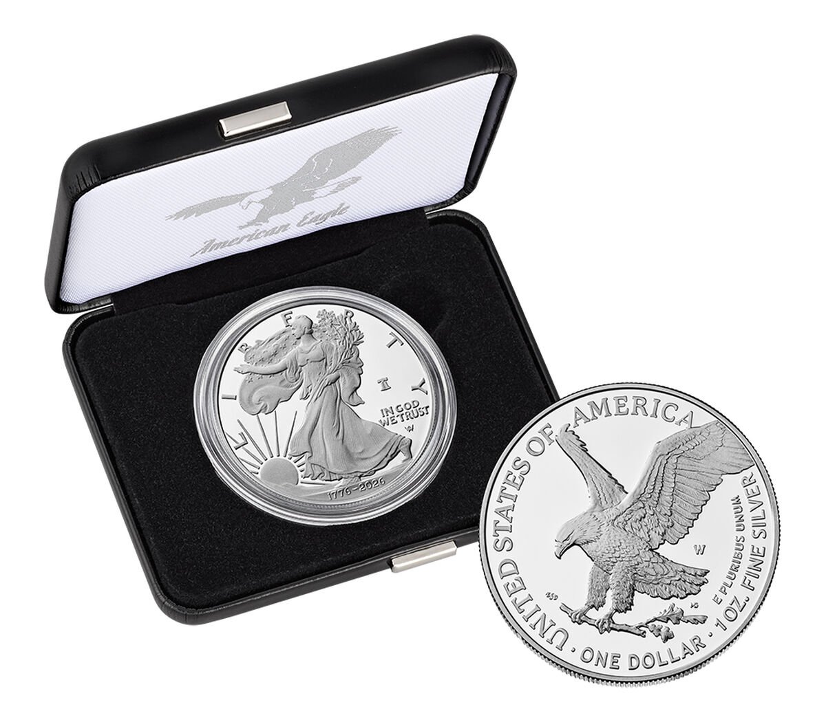 2026-W Proof Silver American Eagle SemiQuincentennial! - Image 5