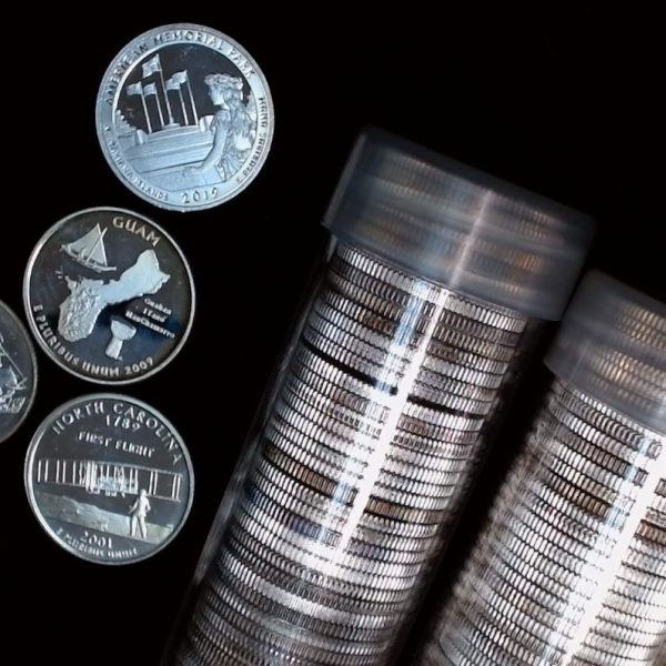 Original Proof Silver State & State Park Quarter Roll (Random Mix)