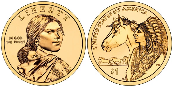 2012 S Sacagawea Dollar Coin Proof - Single