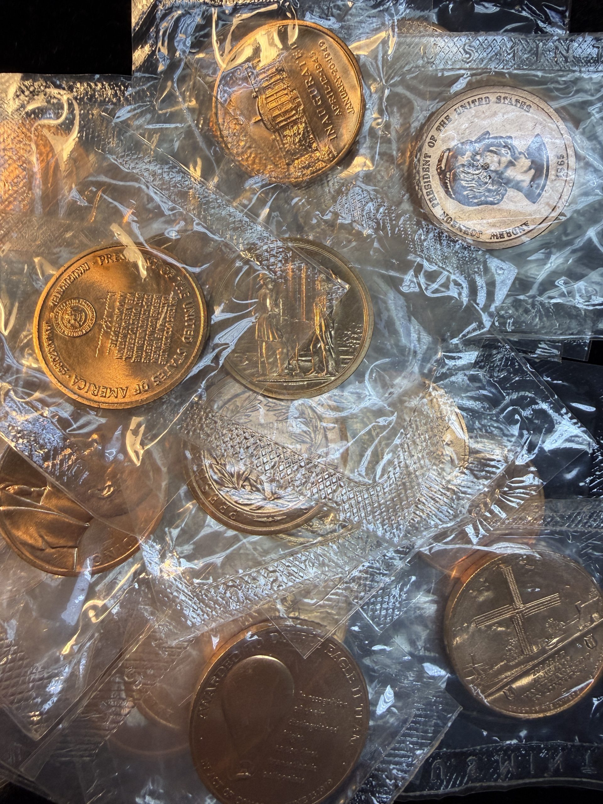 U.S. Mint Bronze Medals - Lot Of 5 - Image 2