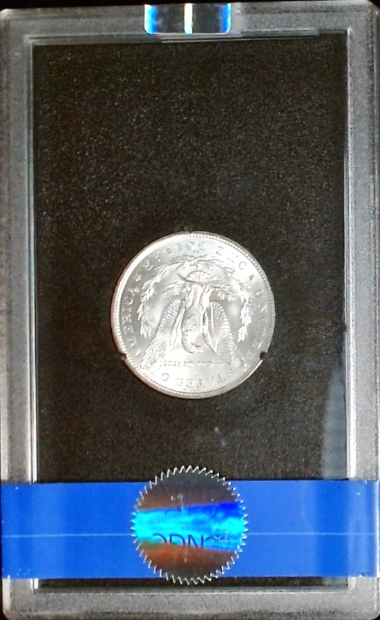 1883-CC Uncirculated GSA Hoard Morgan Dollar NGC MS64 – Steinmetz