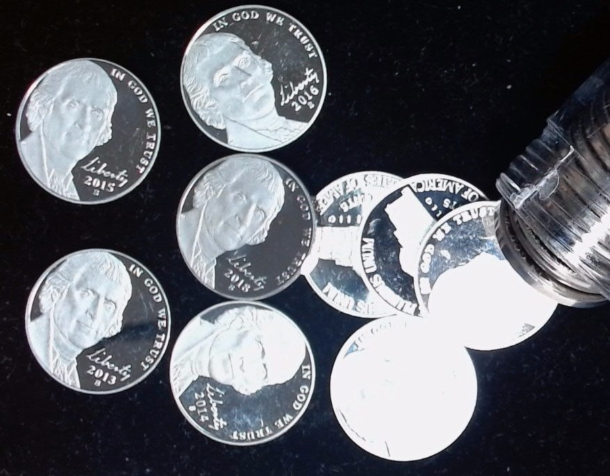 Random 2010's S Proof Nickel Roll