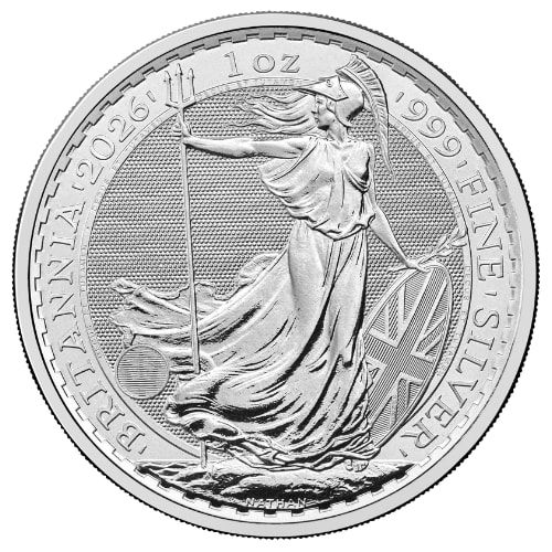 2026 Britannia Silver 1oz Coin