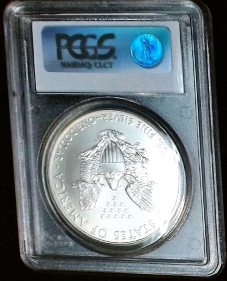 2009 Silver Eagle PCGS MS70 - Image 2