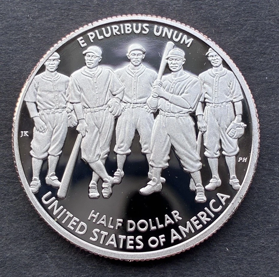 2022 Negro Leagues Proof Clad Half Dollar Commemorative - Image 2