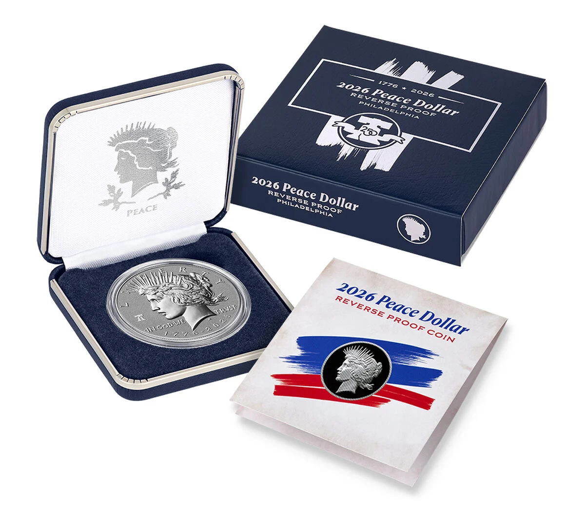 2026 Peace Dollar Reverse Proof Philadelphia