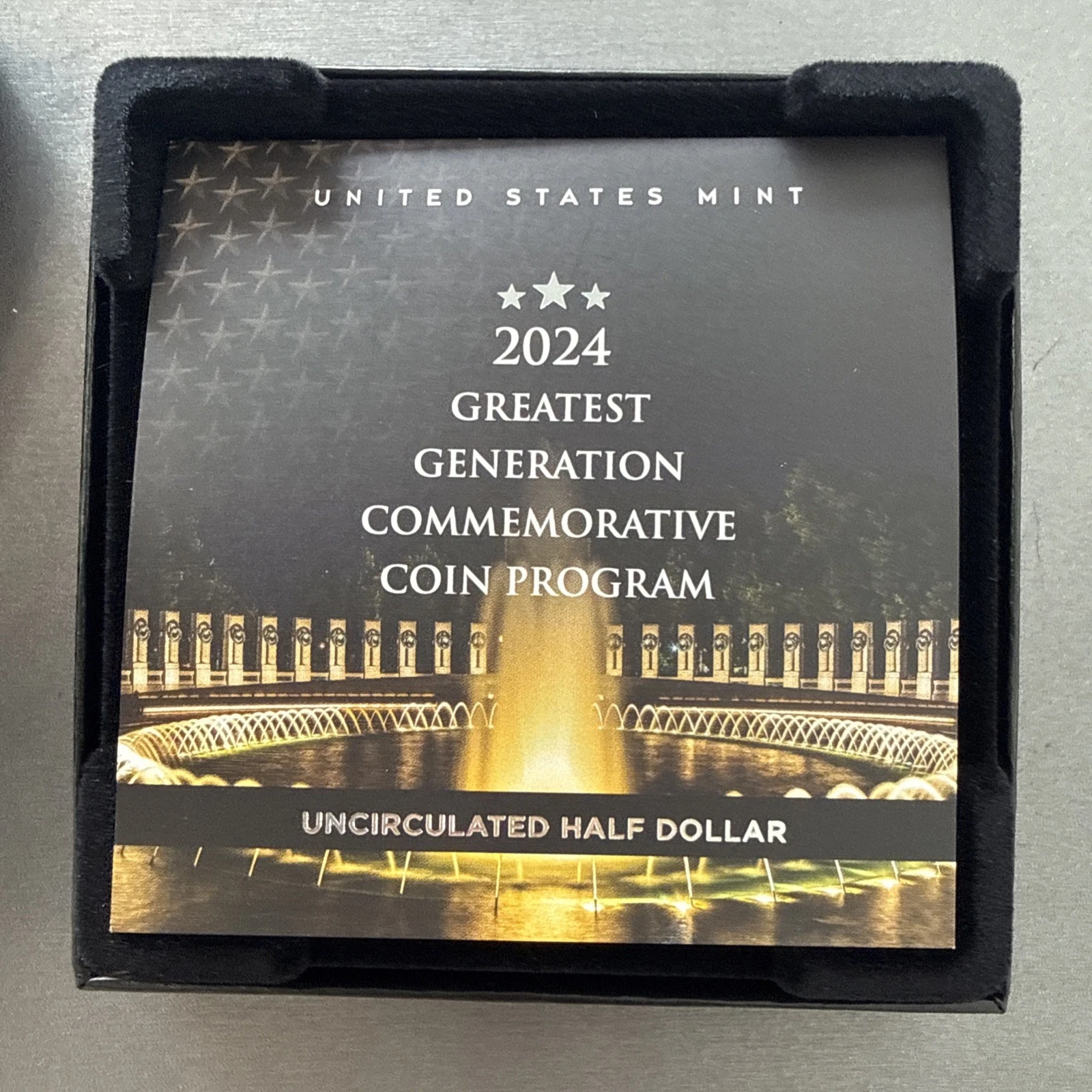 2024 Greatest Generation Uncirculated Silver Dollar - Image 2