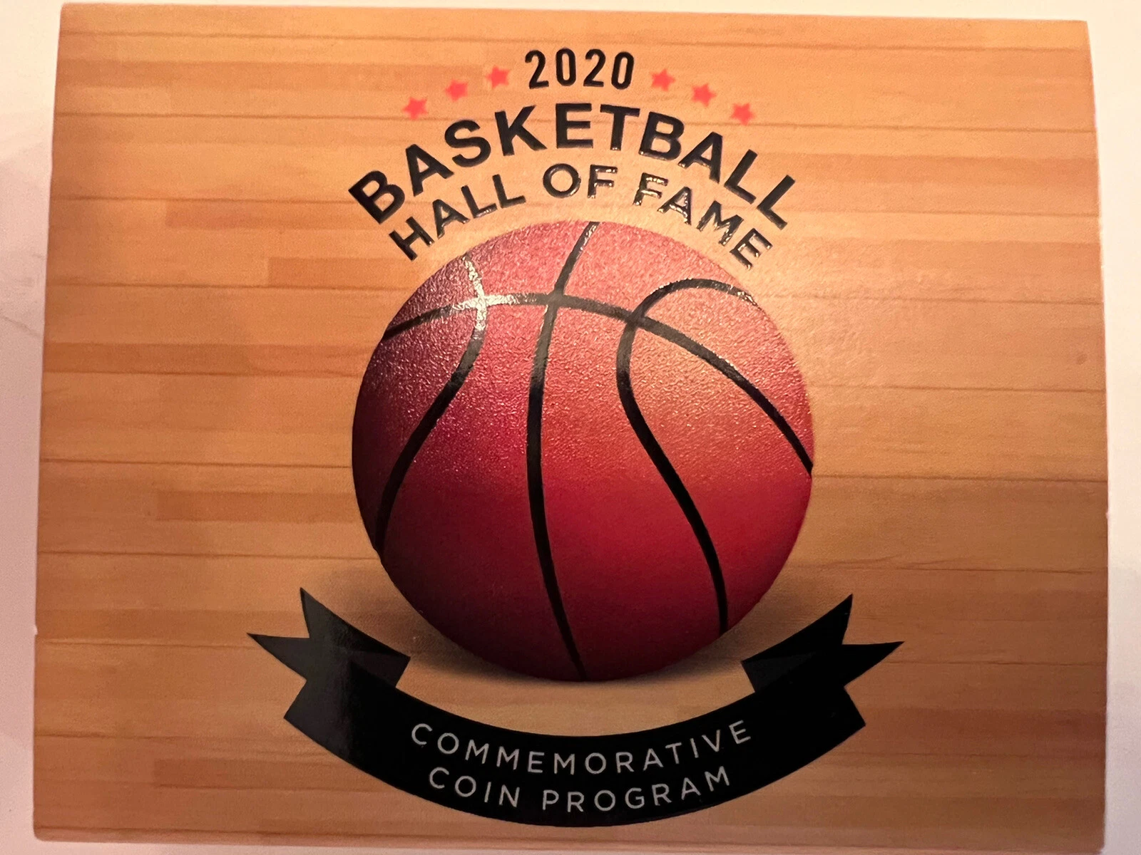 2020 Basketball Hall Of Fame Uncirculated Half Dollar Commemorative