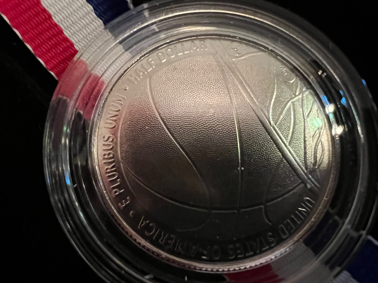 2020 Basketball Hall Of Fame Uncirculated Half Dollar Commemorative - Image 2