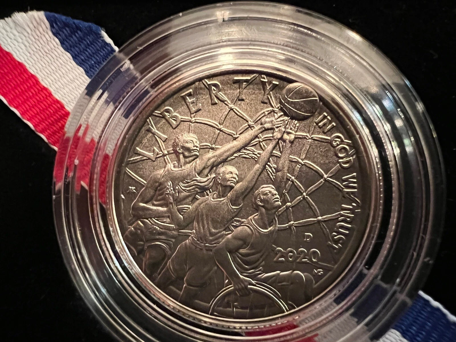 2020 Basketball Hall Of Fame Uncirculated Half Dollar Commemorative - Image 3